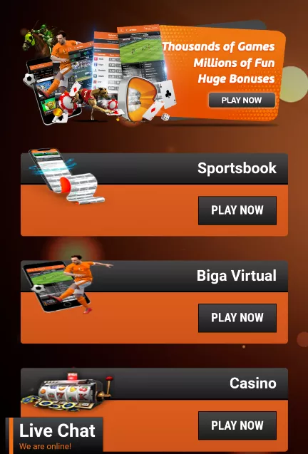 Betbiga variations of bets